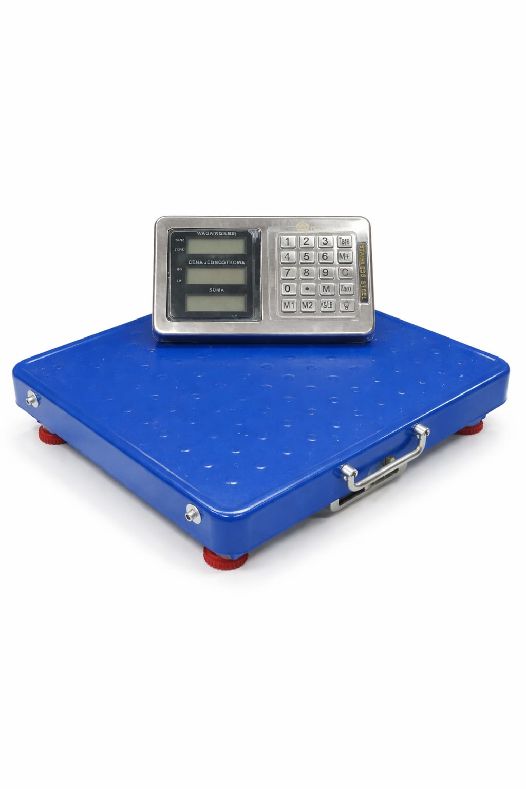 Plattformwaage schwerlast mit Edelstahlanzeige